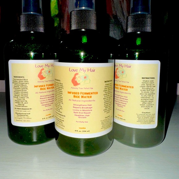 Infused Fermented Rice Water 8oz - Picture 4 of 5